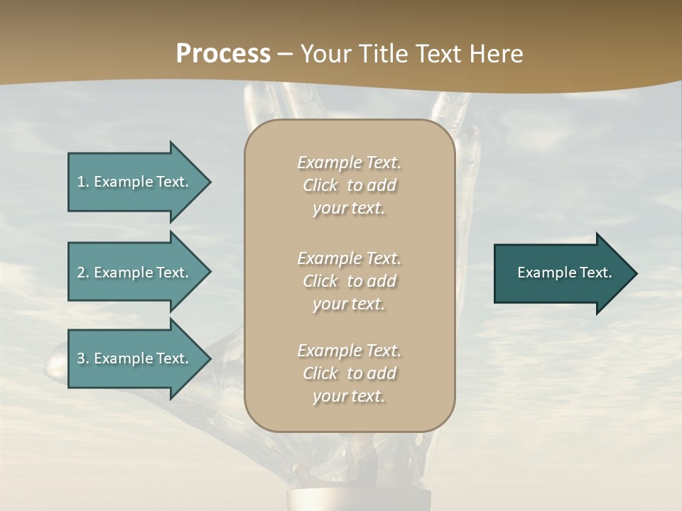 Trek Trekkers Gesture PowerPoint Template