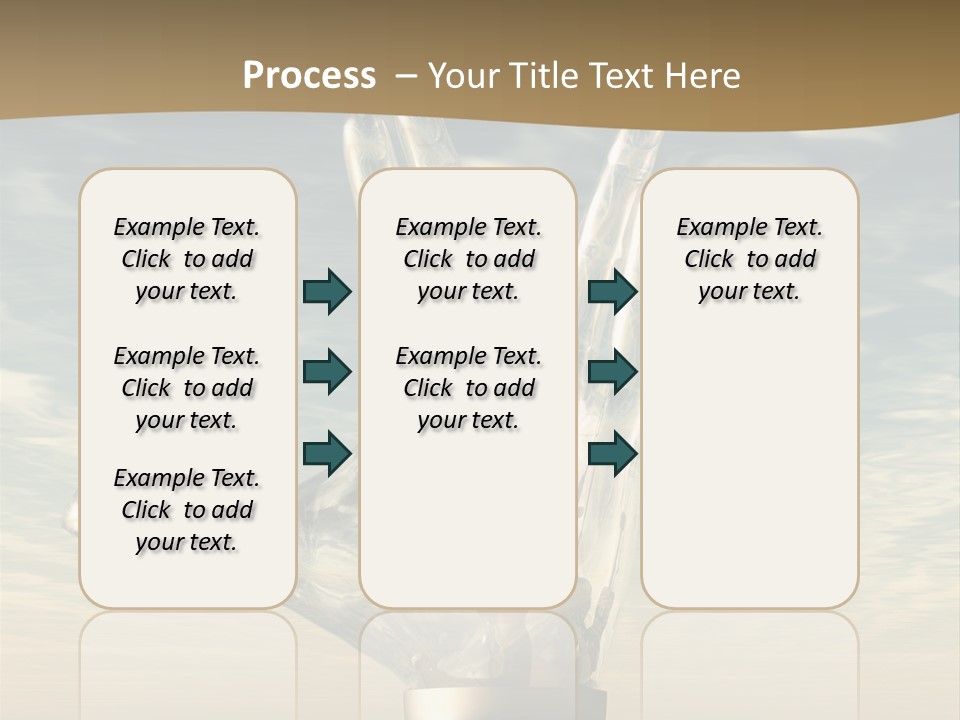 Trek Trekkers Gesture PowerPoint Template