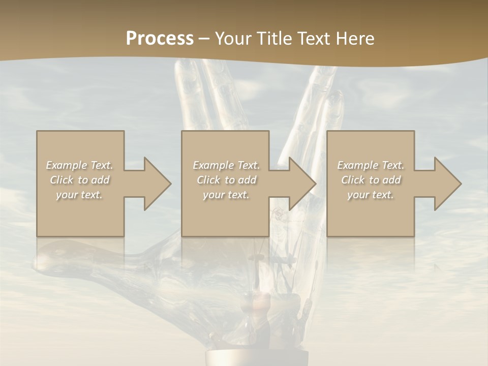 Trek Trekkers Gesture PowerPoint Template