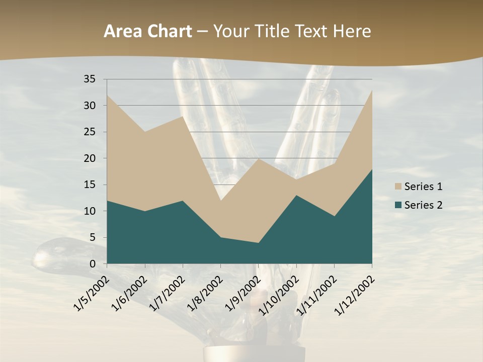Trek Trekkers Gesture PowerPoint Template