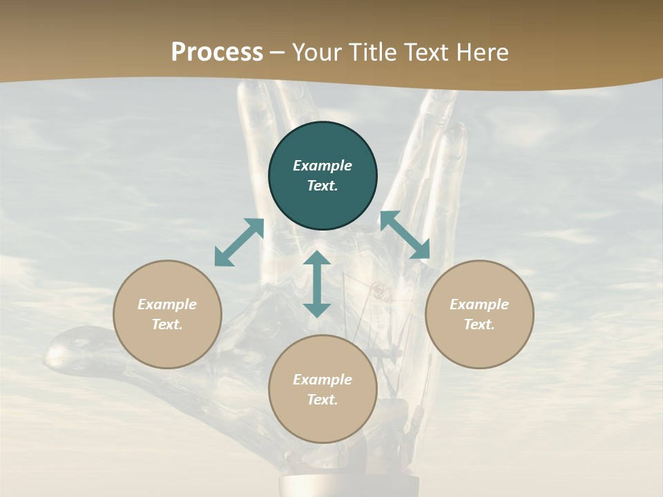 Trek Trekkers Gesture PowerPoint Template