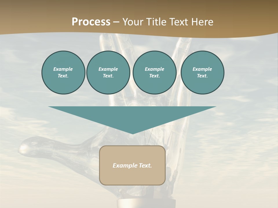 Trek Trekkers Gesture PowerPoint Template