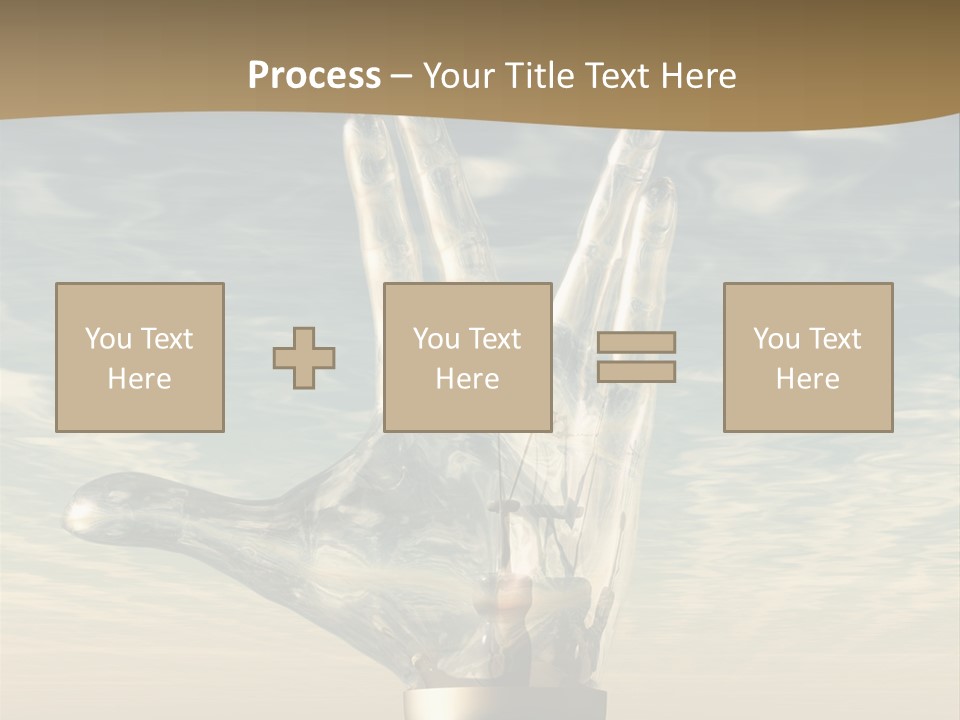 Trek Trekkers Gesture PowerPoint Template