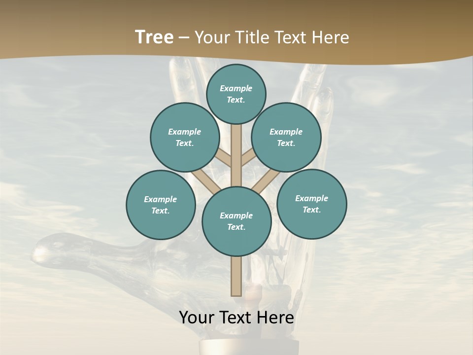 Trek Trekkers Gesture PowerPoint Template