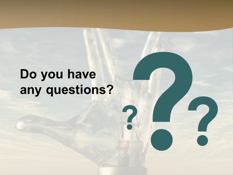 Trek Trekkers Gesture PowerPoint Template