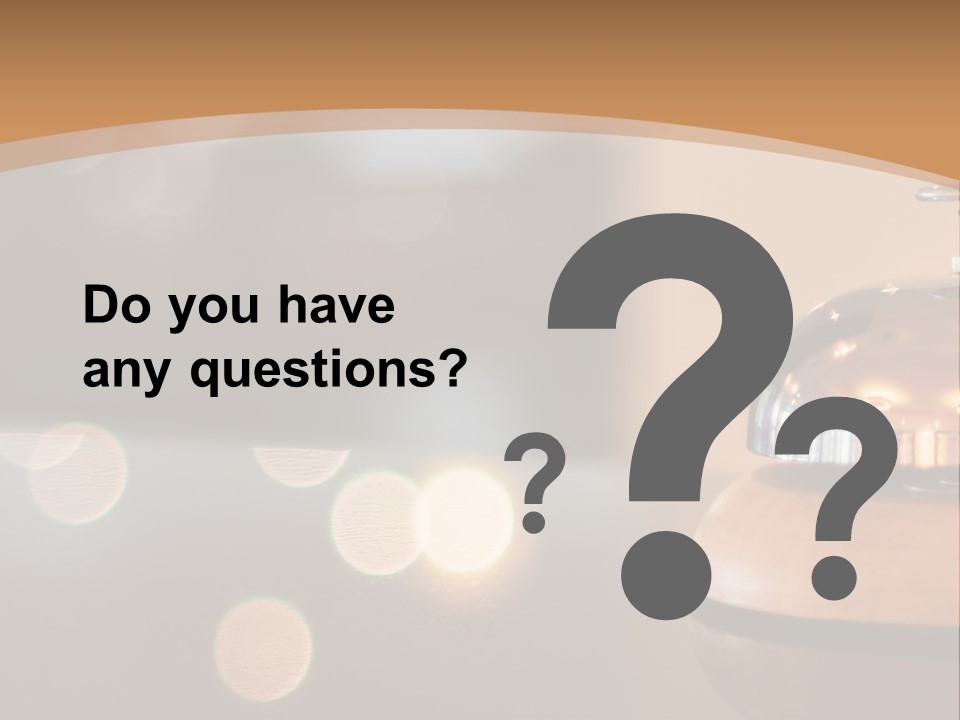 Customer Hotel Help PowerPoint Template