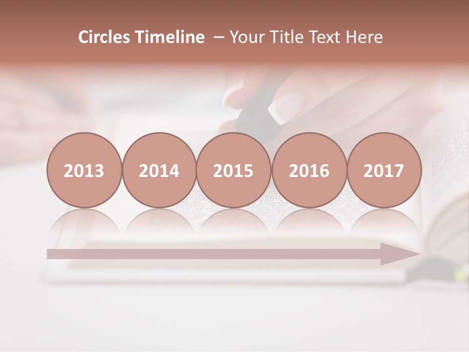 Finger Woman Text PowerPoint Template