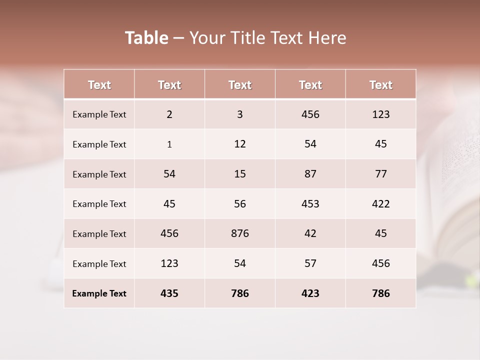 Finger Woman Text PowerPoint Template