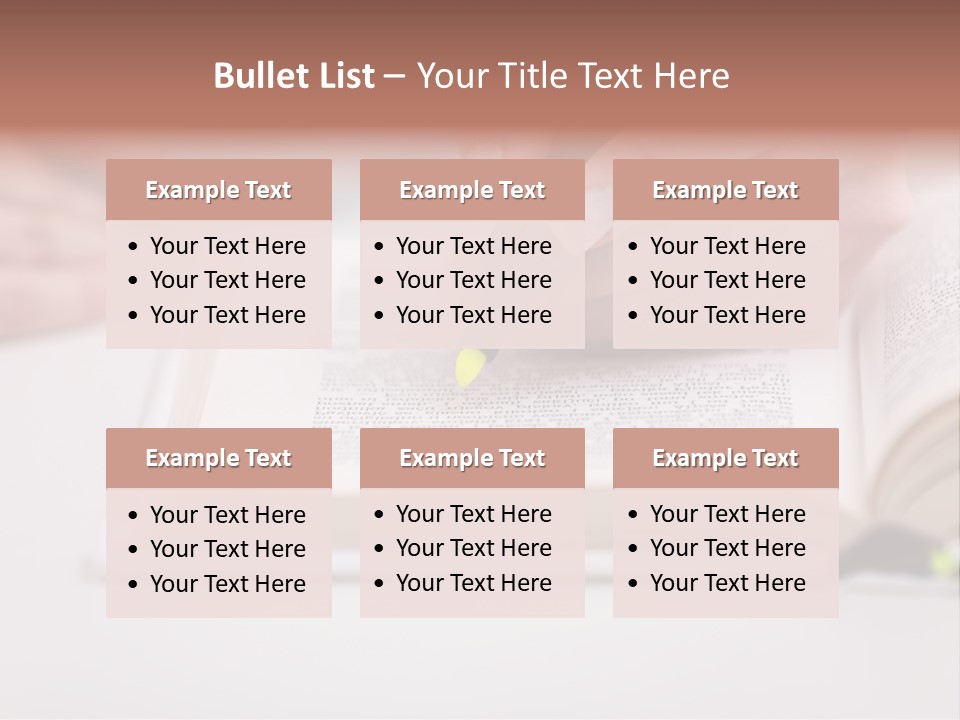 Finger Woman Text PowerPoint Template