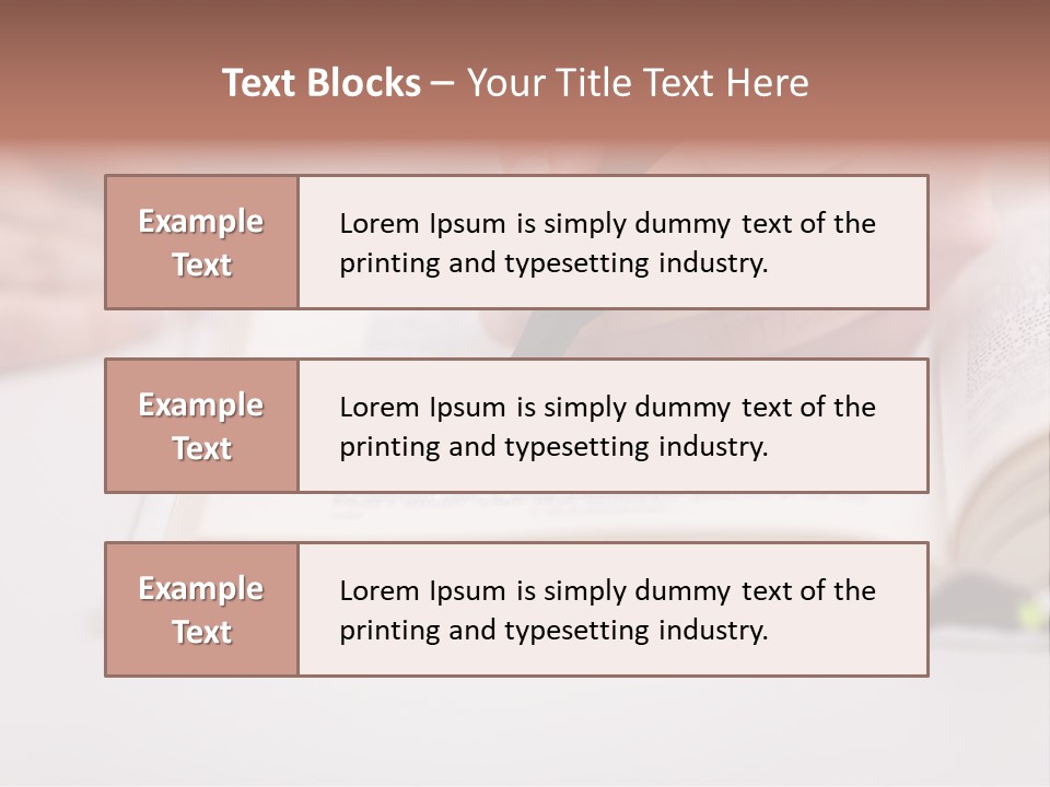 Finger Woman Text PowerPoint Template