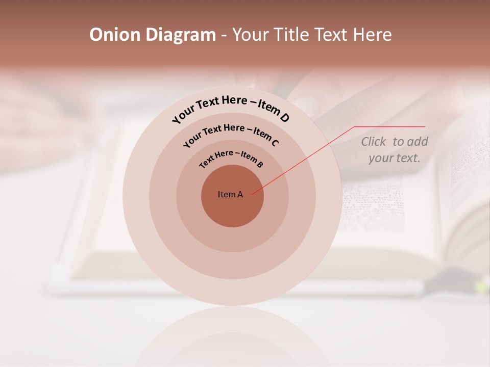 Finger Woman Text PowerPoint Template