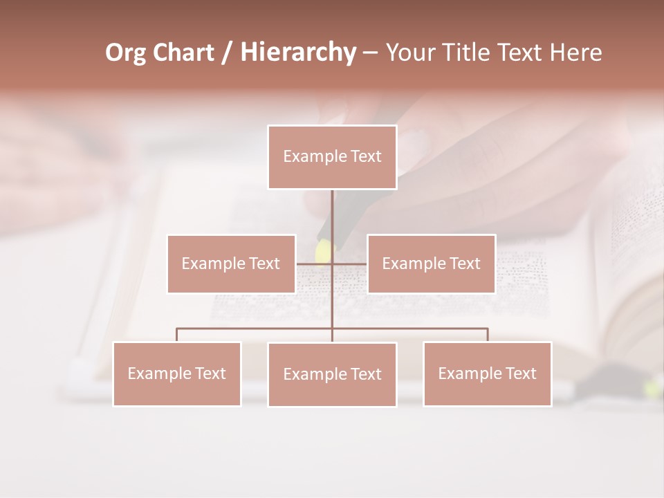 Finger Woman Text PowerPoint Template