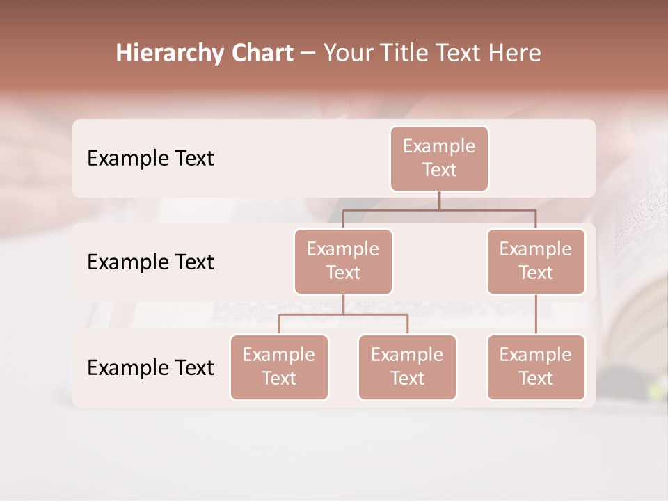 Finger Woman Text PowerPoint Template
