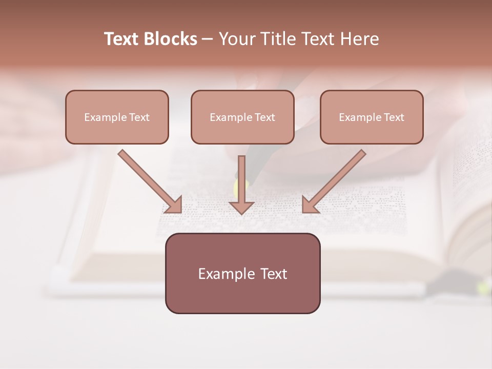 Finger Woman Text PowerPoint Template