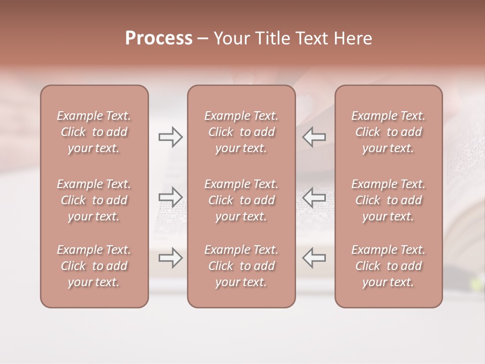Finger Woman Text PowerPoint Template