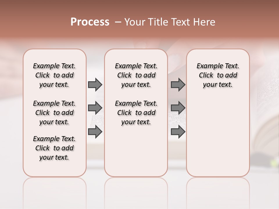 Finger Woman Text PowerPoint Template