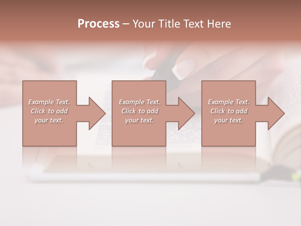 Finger Woman Text PowerPoint Template