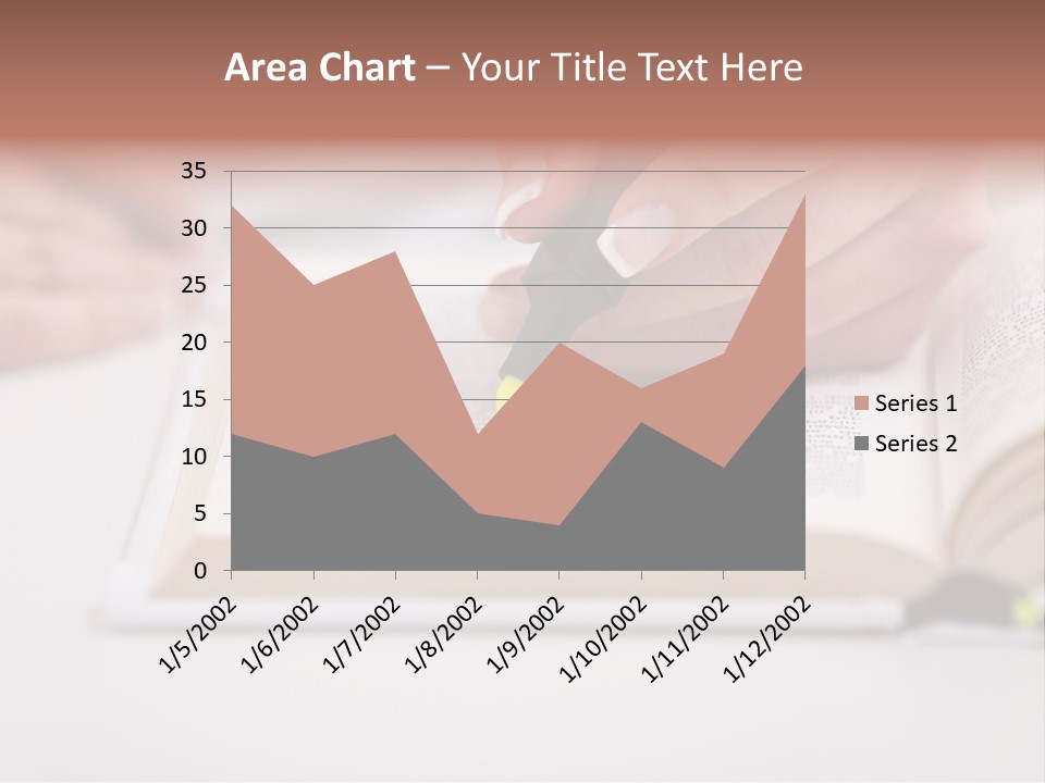 Finger Woman Text PowerPoint Template