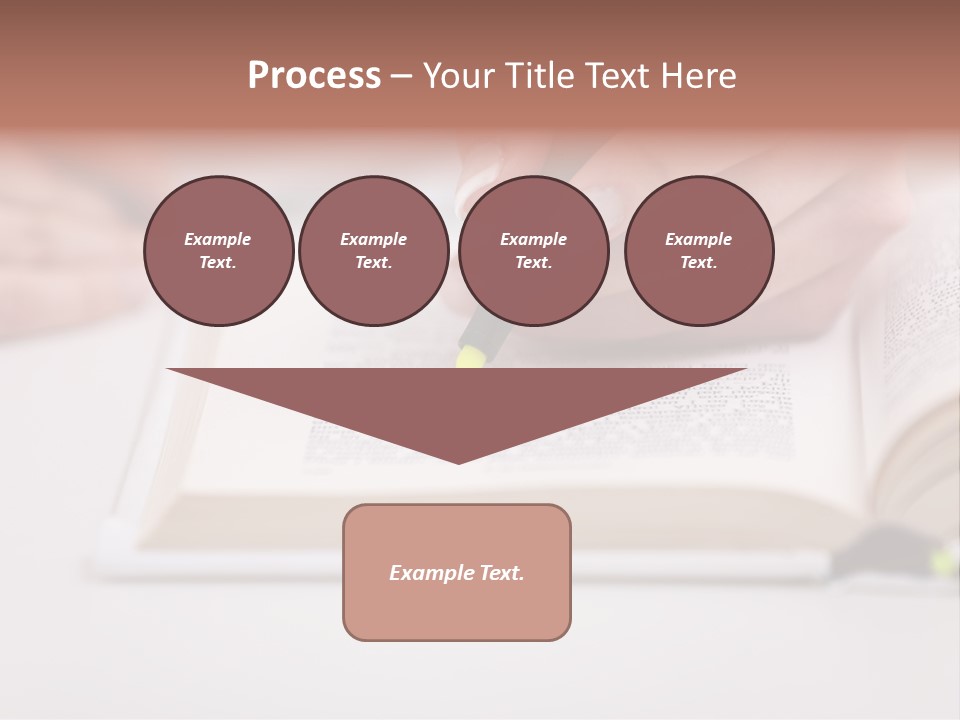 Finger Woman Text PowerPoint Template