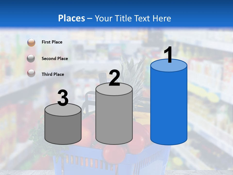 Tomato Stall Bright PowerPoint Template