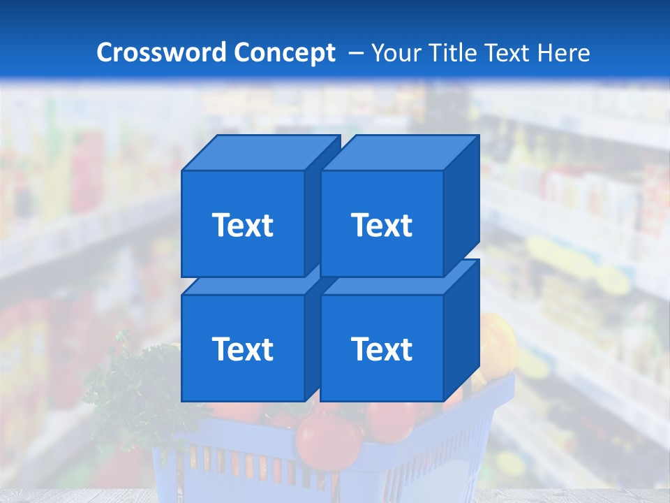 Tomato Stall Bright PowerPoint Template