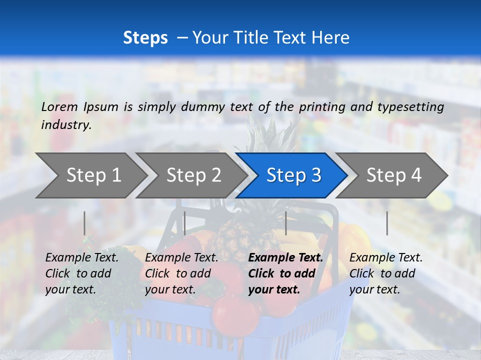 Tomato Stall Bright PowerPoint Template