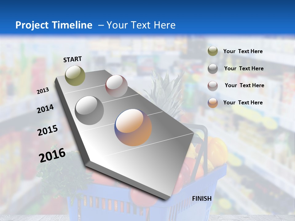 Tomato Stall Bright PowerPoint Template