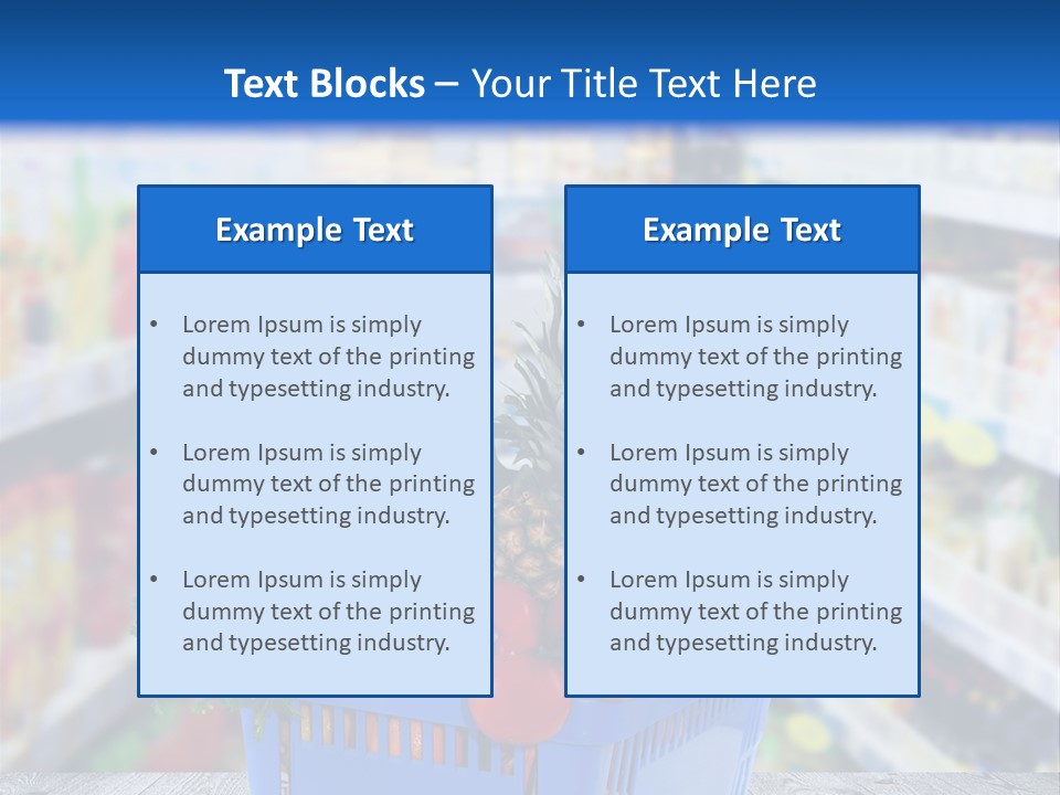 Tomato Stall Bright PowerPoint Template