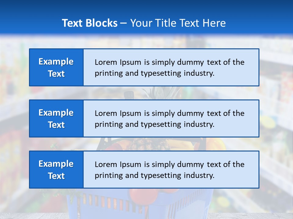 Tomato Stall Bright PowerPoint Template