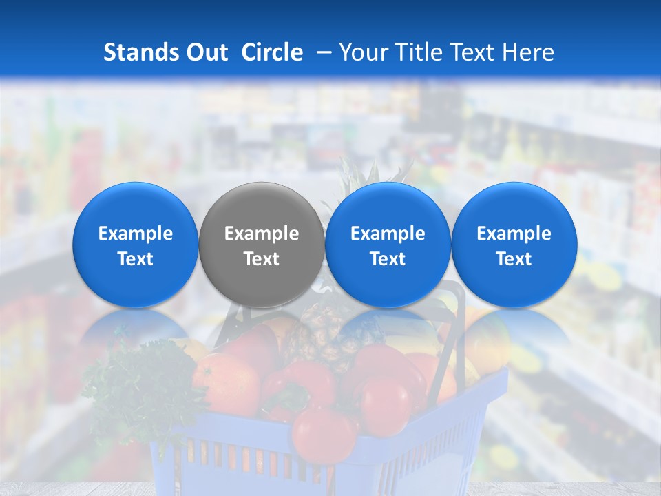 Tomato Stall Bright PowerPoint Template