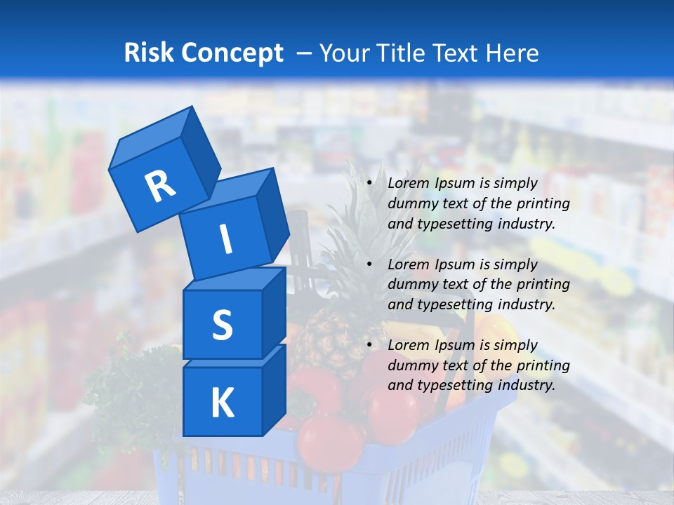 Tomato Stall Bright PowerPoint Template