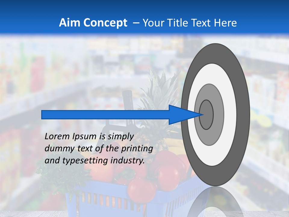 Tomato Stall Bright PowerPoint Template