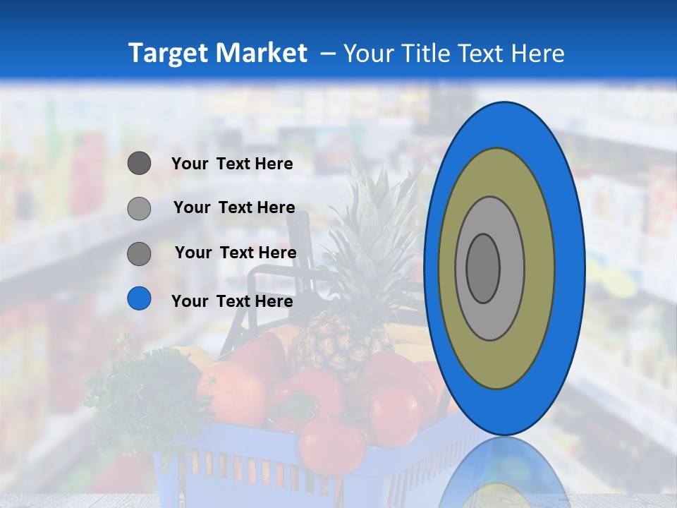 Tomato Stall Bright PowerPoint Template