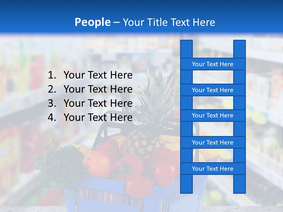 Tomato Stall Bright PowerPoint Template
