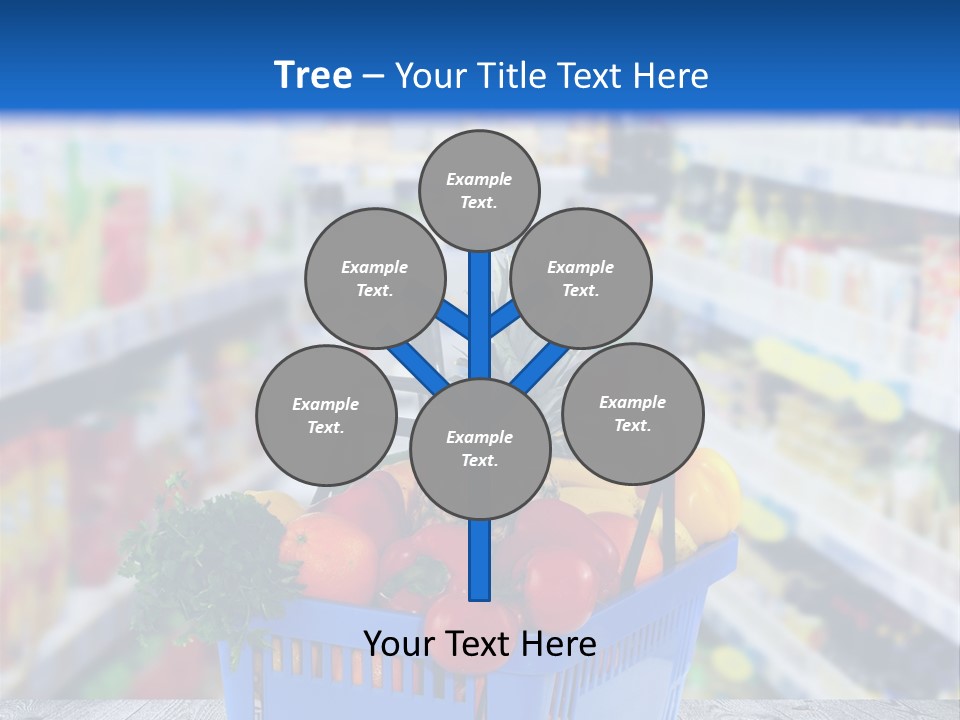 Tomato Stall Bright PowerPoint Template