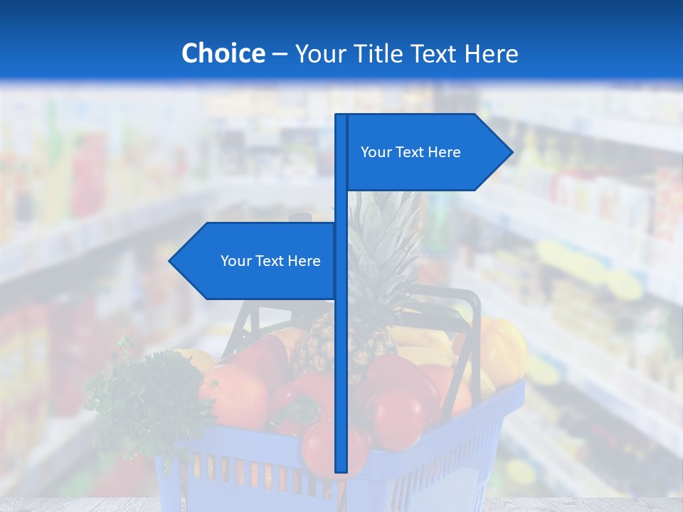 Tomato Stall Bright PowerPoint Template