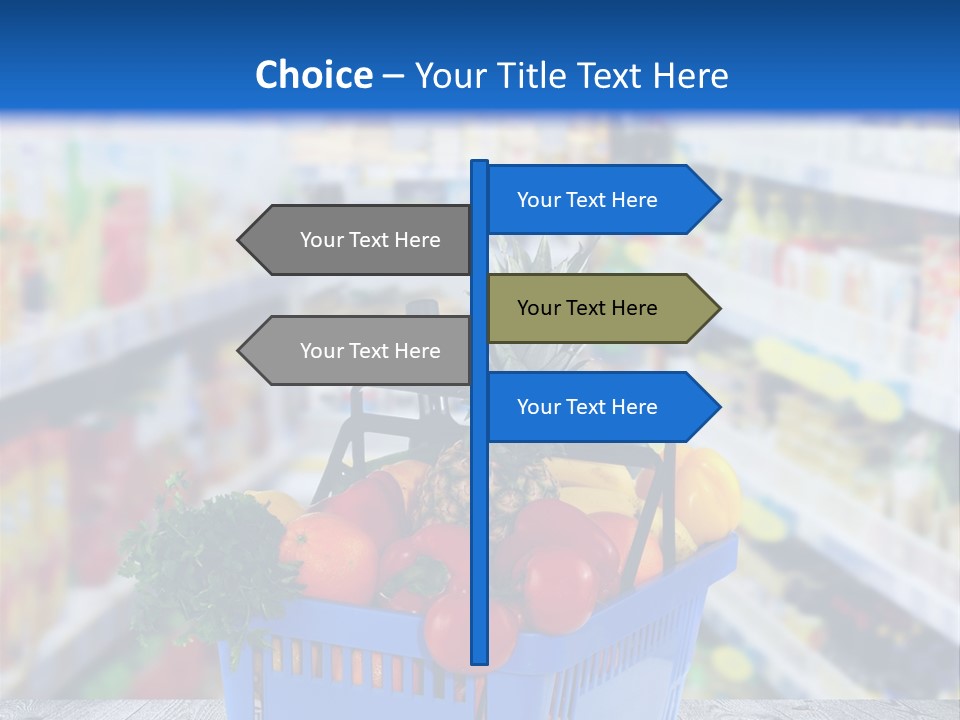 Tomato Stall Bright PowerPoint Template