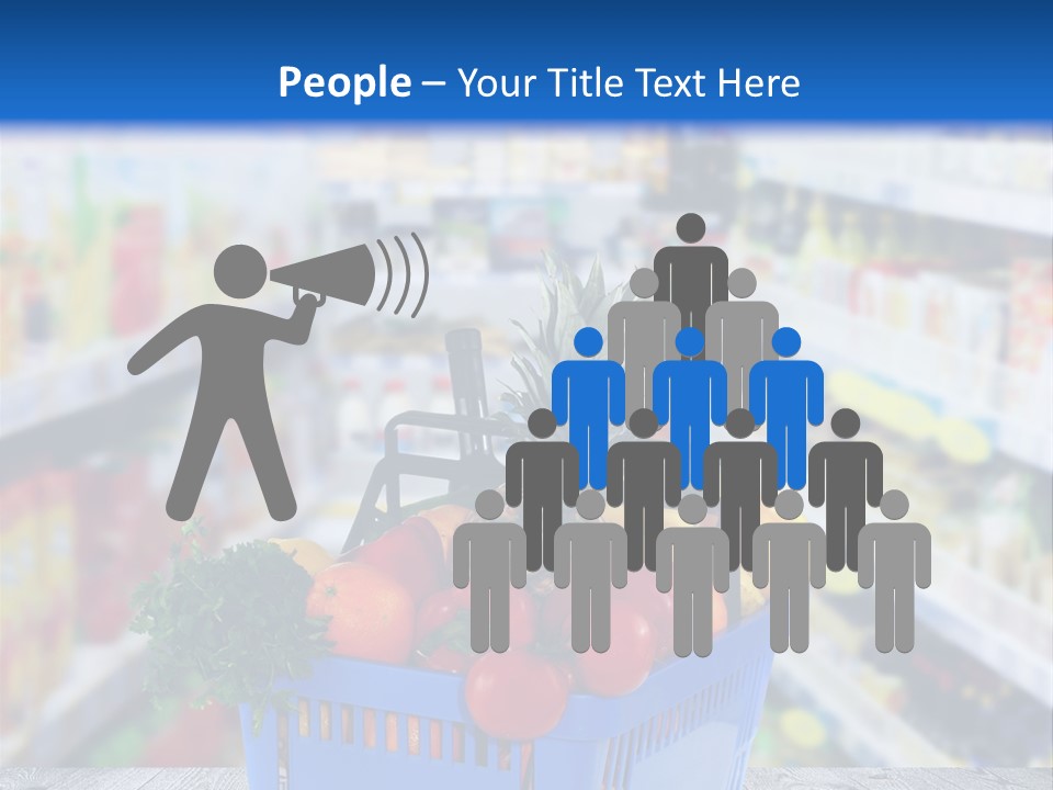 Tomato Stall Bright PowerPoint Template