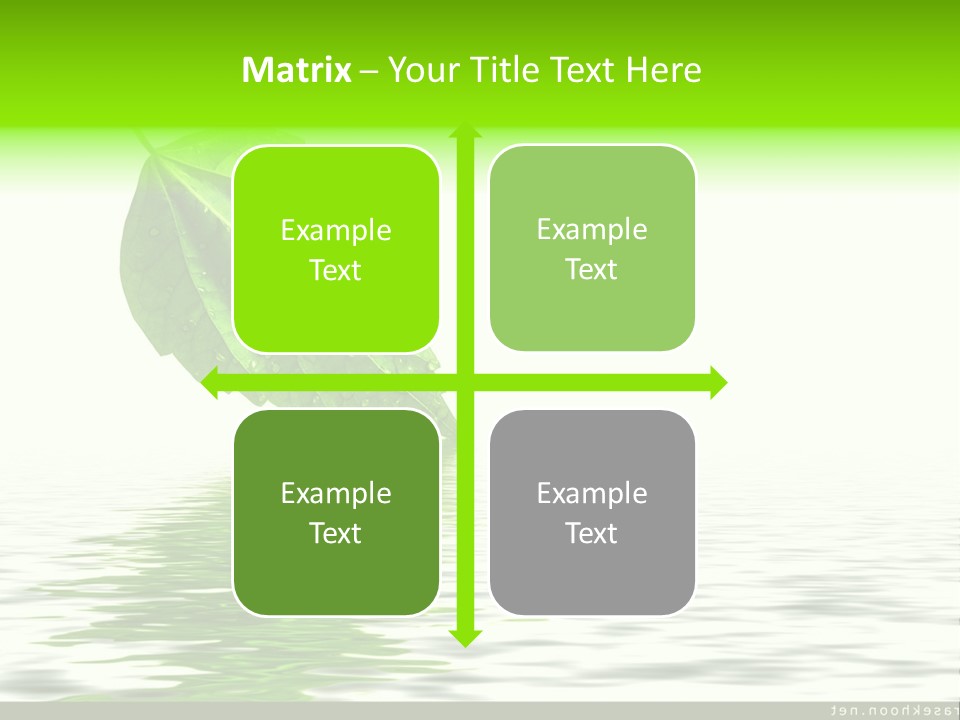 Senior Window Grandmother PowerPoint Template