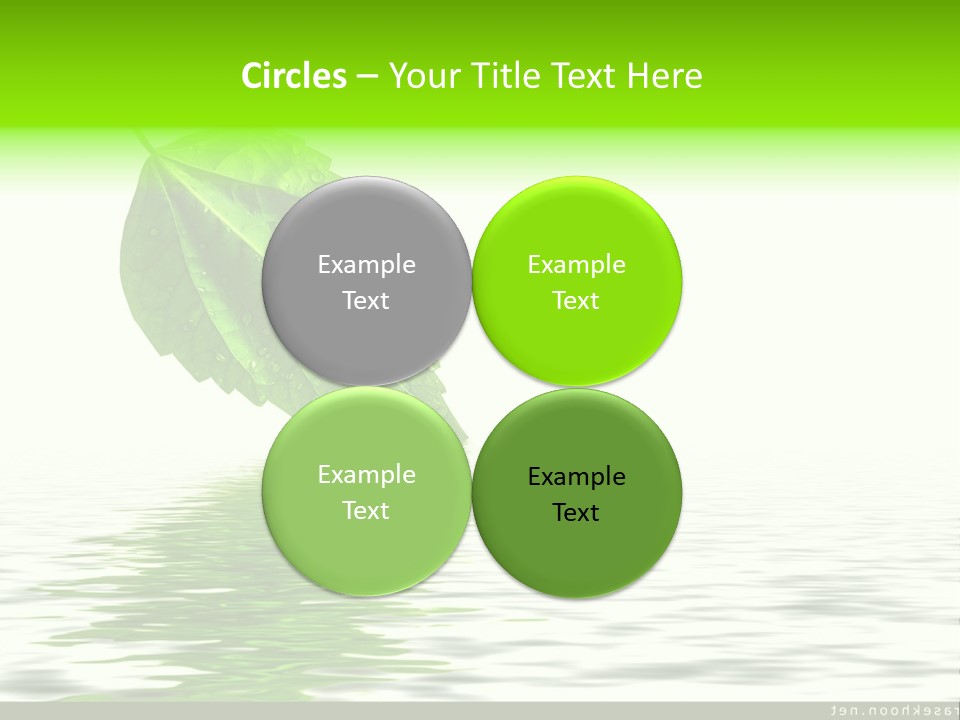 Senior Window Grandmother PowerPoint Template