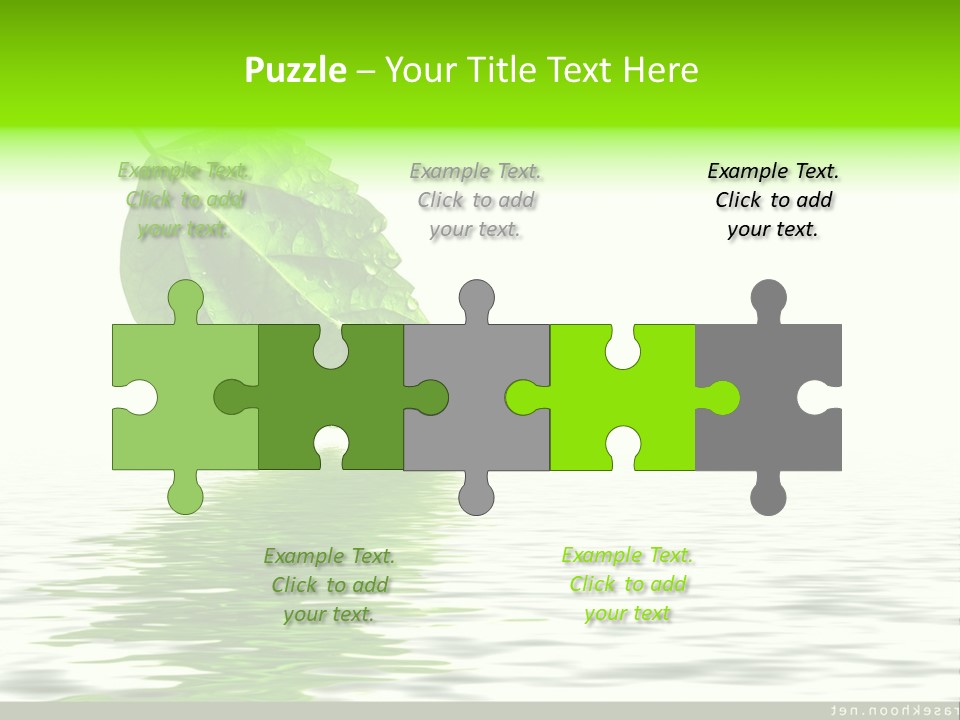 Senior Window Grandmother PowerPoint Template