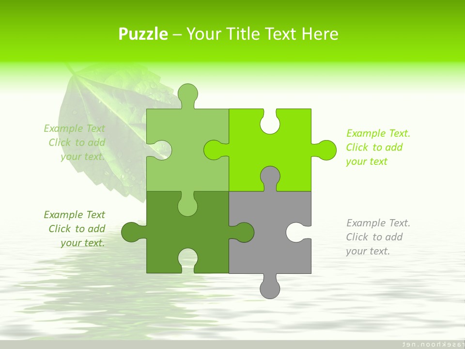 Senior Window Grandmother PowerPoint Template