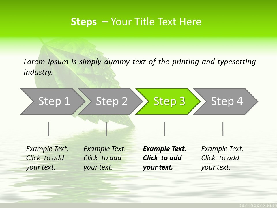 Senior Window Grandmother PowerPoint Template