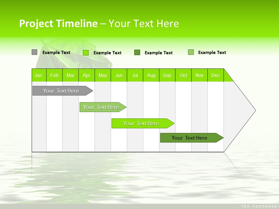Senior Window Grandmother PowerPoint Template