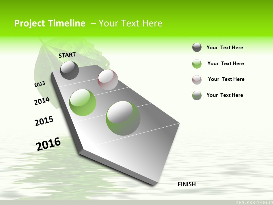 Senior Window Grandmother PowerPoint Template