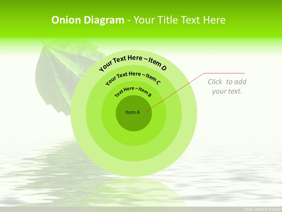 Senior Window Grandmother PowerPoint Template