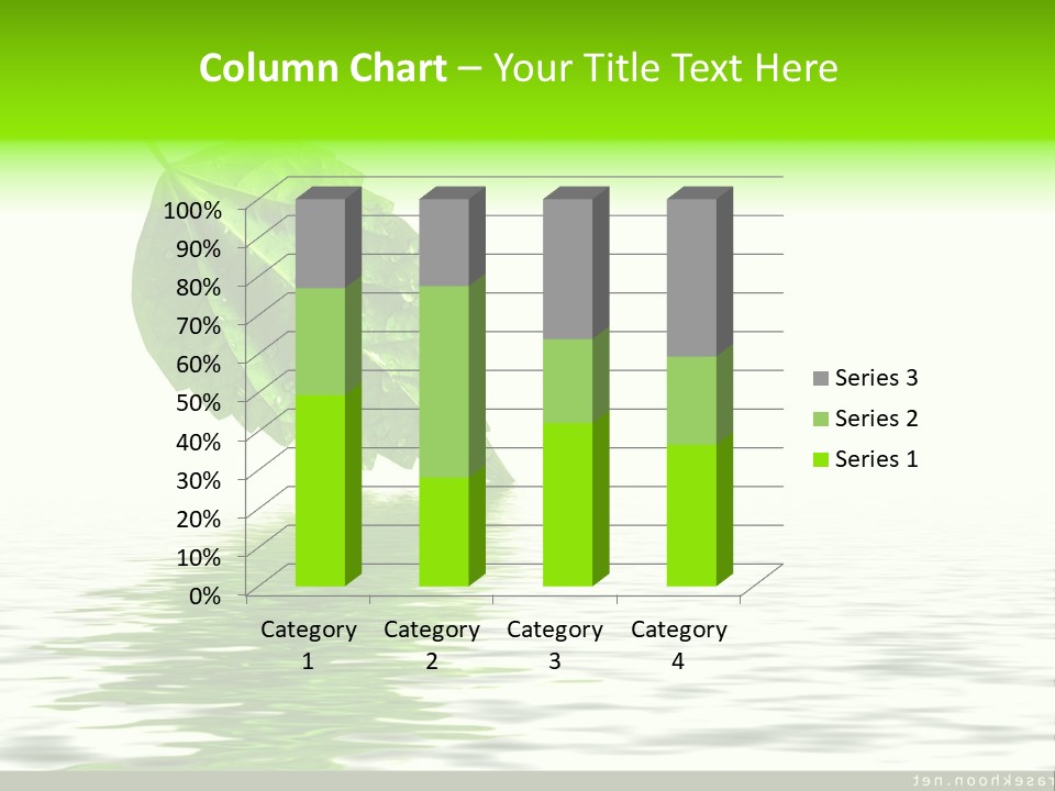 Senior Window Grandmother PowerPoint Template