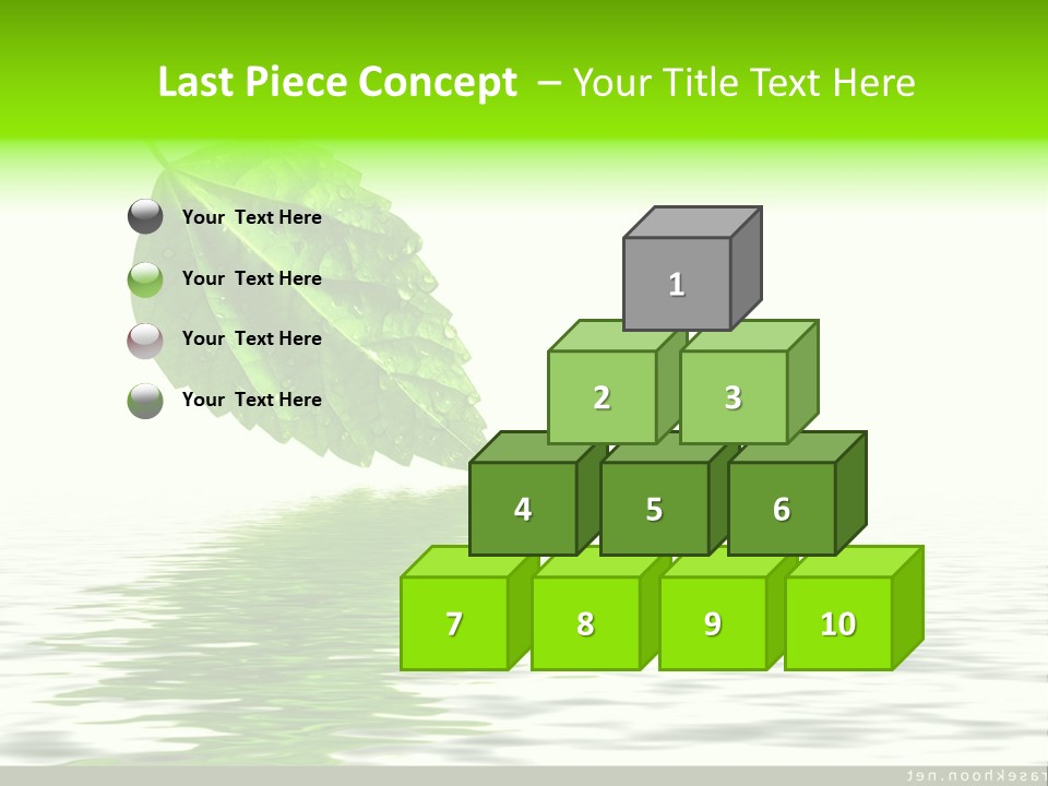 Senior Window Grandmother PowerPoint Template