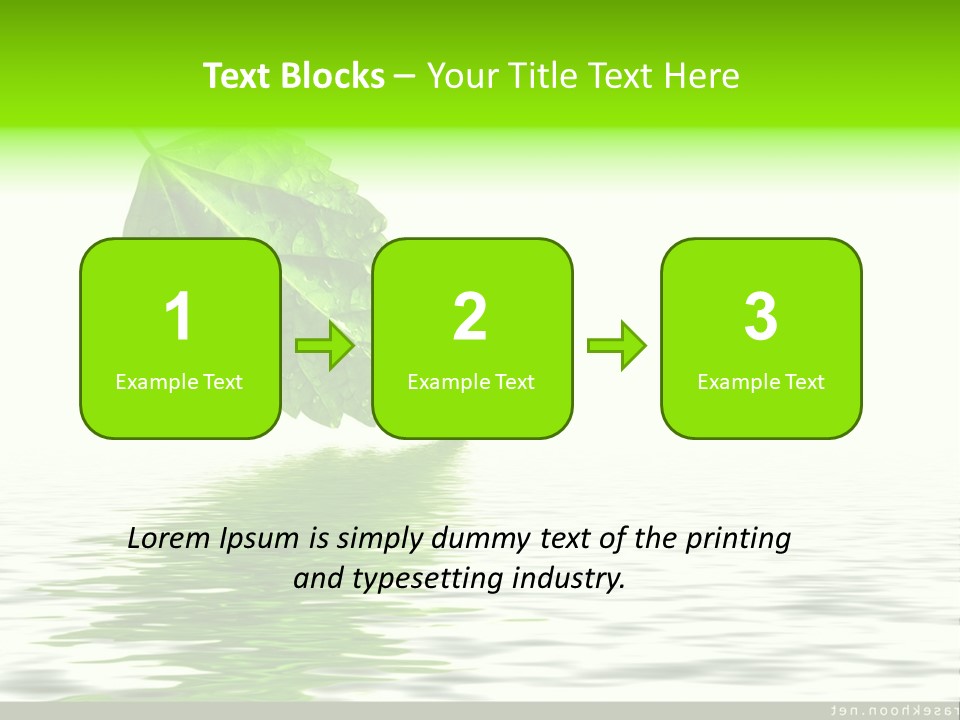 Senior Window Grandmother PowerPoint Template