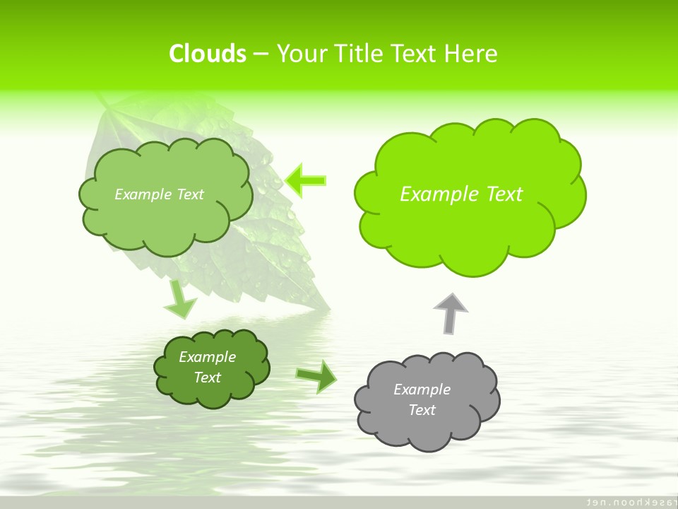 Senior Window Grandmother PowerPoint Template